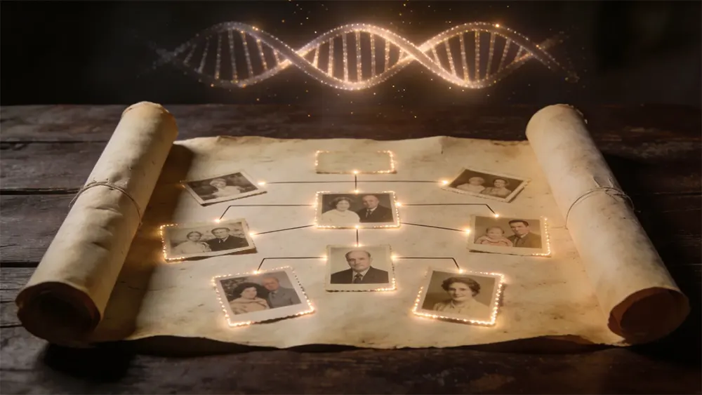 Family tree and genetic health image