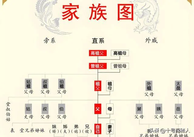 家譜樹狀圖